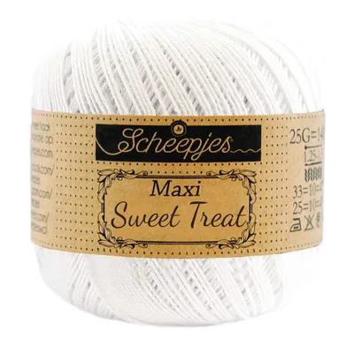 Produktbild von Scheepjes Maxi Sweet Treat 25g (106) Snow White
