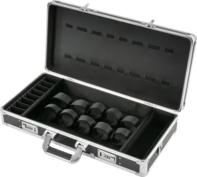 Image de Valise de coiffure Valise à outils Argent Salon de beauté Coiffeur Organiseur Barbier Sac de transport max 20kg