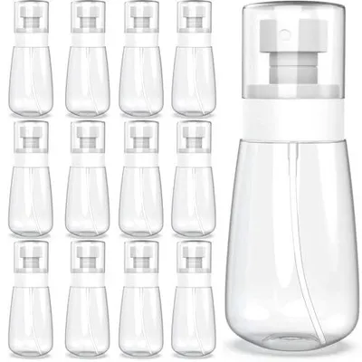 Zdjęcie produktu dla Butelki z rozpylaczem 100 ml pp zestaw 12 sztuk podróż kosmetyki