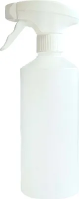 Produktbild von membraclean Sprühflasche, 500ml, HD-PE, mit Trigger, PE, DIN 28/410, leer