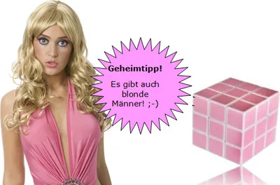 Produktbild von Pink Cube Zauberwürfel