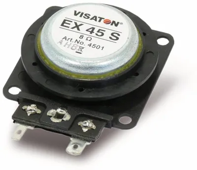 Immagine prodotto di Visaton 4503 'Trasduttore acustico EX 45 S - Altoparlante 4 Ohm nero