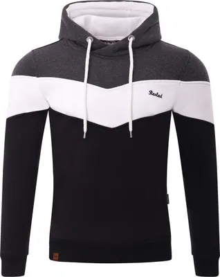 Produktbild von Reslad Kapuzenpullover RS-1008 Schwarz-Anthrazit S