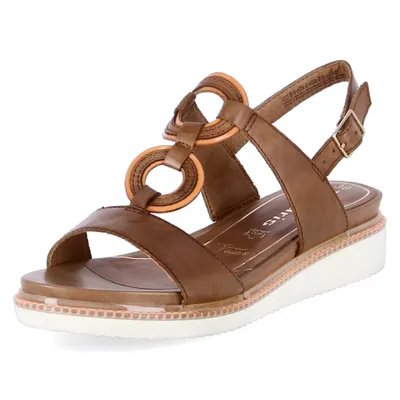 Produktbild von Tamaris Damen Sandalette in Braun, Größe 37