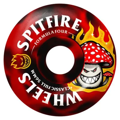 Produktbild von Spitfire Shroom Bighead - Classic Full 56 Blk-Red Swirl .