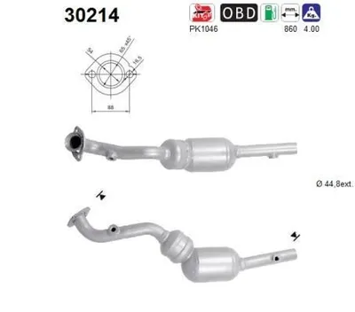 Zdjęcie produktu dla Katalizator Renault Clio Iv 1,2 16V 15- Euro 6