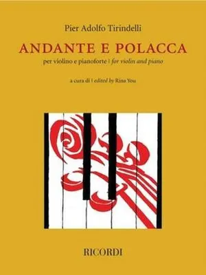 Image de Andante E Polacca for Violin and Piano