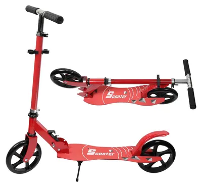 Immagine prodotto di Monopattino per bambini e adulti, con una capacità di carico massima di 70 kg, regolabile in altezza e pieghevole