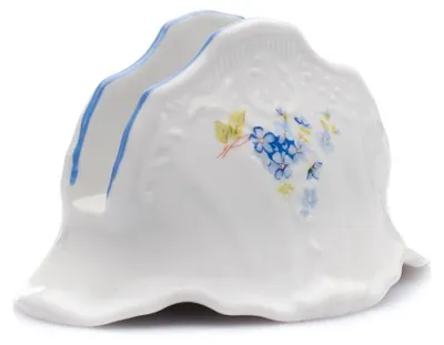 Produktbild von Stojánek na ubrousky, český porcelán, Bernadotte, pomněnky, Thun, 7 cm