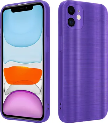 Produktbild von Cadorabo Hülle für Apple iPhone 11 Schutz Hülle in Lila Handyhülle TPU Silikon Etui Case