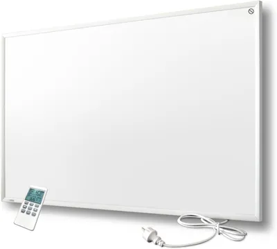 Obrázok produktu pre Infračervené vykurovacie panely – Elektrické vykurovanie – Na vykurovanie miestností – S termostatom – 900 wattov – Biele