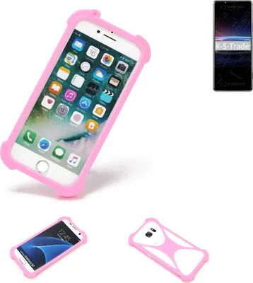 Produktbild von K-S-Trade Handy Hülle kompatibel mit Sony Xperia PRO-I Schutz Hülle Bumper Silikon Schutz Hülle Cover Case Silikoncase Silikonbumper TPU Softcase