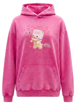 Immagine prodotto di Felpa con cappuccio da donna SUPSLIM - rosa, taglia XXL