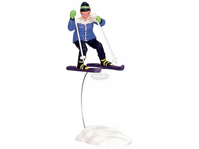 Productafbeelding van Kerstfiguur Skiing girl LEMAX