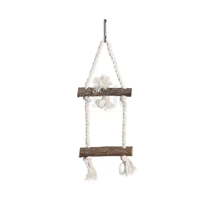 Produktbild von Ollesch Vogelspielzeug Schaukel Holz 37 cm natur