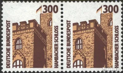 Produktbild von Briefmarken BRD (BR.Deutschland) 1988 Mi 1348A waagerechtes Paar postfrisch Sehenswürdigkeiten