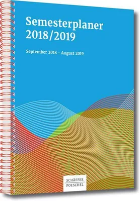 Produktbild von Semesterplaner 2018/2019