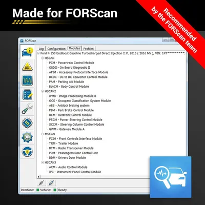 Immagine prodotto di OBDLink EX OBD2 FORScan Interfaccia diagnostica FORD