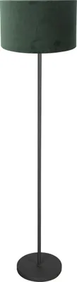 Immagine prodotto di Mexlite - lampada da terra - Noor - verde nero - metallo tessile - Ø 30cm - E27 - 4445ZW