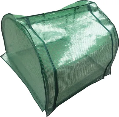 Produktbild von Gewächshaus - Foliengewächshaus, Mini-Gewächshaus, Tunnel für Blumenbeet 80 x 80 x 58 cm