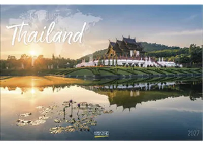 Produktbild von Korsch Reiselust Wandkalender 2027: Thailand – Ein Jahreskalender im Poster-Format