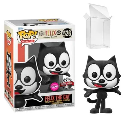 Produktbild von Funko Pop! Animation: Felix the Cat - Felix the Cat Flocked