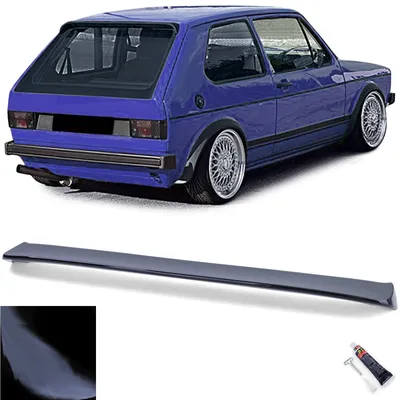 Produktbild von Dachspoiler Heckspoiler schwarz glänzend für VW Golf 1 1974-1985