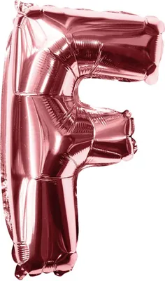 Produktbild von Oblique Unique Folien Luftballon Buchstabe F Geburtstag JGA Hochzeit Party Deko Ballon - roségold
