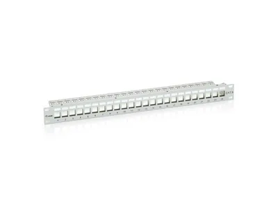 Produktbild von Equip 767124, Cat6, Grau, Rackeinbau, 1U, 44 mm, 483 mm