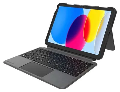 Produktbild von 4smarts Tastatur Case 2in1 Solid iPad 11" / iPad 10.9"
