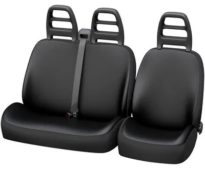 Image de XLCOVER : Housse de siège pour véhicules utilitaires – Housse de siège conducteur et de sièges arrière