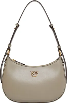 Produktbild von PINKO Schultertasche Half-Moon Mini Bag Noce - Antique Gold taupe