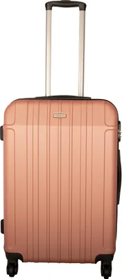 Produktbild von Cahoon Koffer Trolley / 66 Liter / Reisekoffer Hartschale 4-Rollen - Farbe: rose-gold