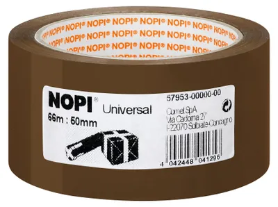 Produktbild von 36x NOPI Universal Kleberolle 50mm x 66m braun