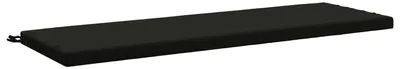 Productafbeelding van Bankkussen SOEST, 100% polyester, zwart, 140 x 50 x 5 cm