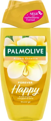 Zdjęcie produktu dla Żel pod prysznic Palmolive Aroma Essence, seria Forever Happy, opakowanie 250 ml