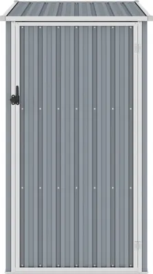 Immagine prodotto di Capanno da Giardino Grigio 87x98x159 cm in Acciaio Zincato