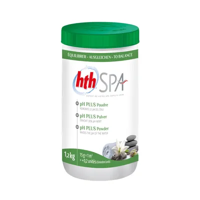 Zdjęcie produktu dla hth Spa pH-Plus proszek 1,2 kg puszka do jacuzzi i basenów