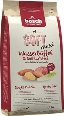 Obrázek produktu pro krmivo pro psy Bosch Tiernahrung SOFT Maxi Water Buffalo & Sweet Potato 12,5 kg