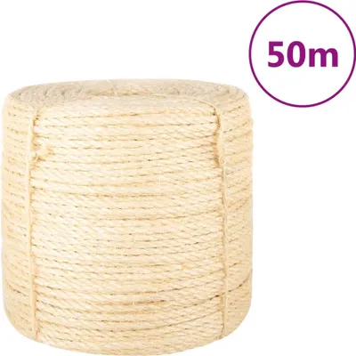 Obrázok produktu pre Lano 100% sisal 6 mm 50 m