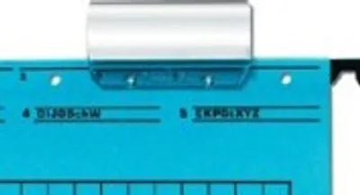 Produktbild von Herlitz Vollsichtreiter Kunststoff (B)60 mm transparent 50 Stück