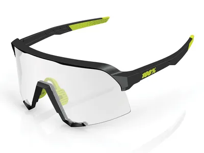 Produktbild von 100% SPEEDLAB Fahrradsonnenbrille - S3® - Schwarz/Gelb
