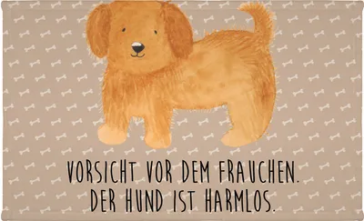 Produktbild von Mr. & Mrs. Panda Handtuch Hund Flauschig - Hundeglück - Geschenk, Hunde, Hundeliebe, Flauschtuch, gesichtstuch, Niedlich, 50x100, Frotteehandtuch, gesichtshandtuch