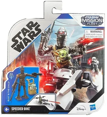 Produktbild von Hasbro Star Wars Mission Fleet Speeder Bike 5er-Pack