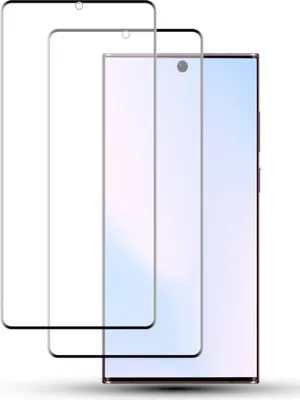 Obrázek produktu pro 2-balení Samsung S23 Ultra Ochranné sklo na displej - Tvrzené sklo 9H - Super kvalita 3D