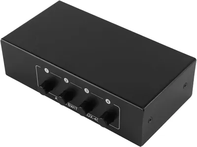 Obrázek produktu pro 4-v-1 AUX audio přepínač pro stereo audio