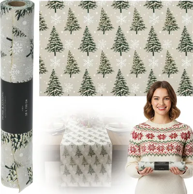 Obrázok produktu pre Vianočný behúň na stôl 200x28 cm Dekoratívny vianočný obrúsok