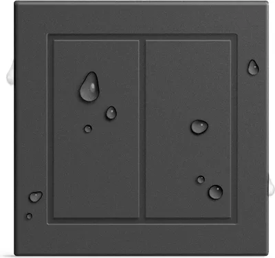 Produktbild von Senic Outdoor Smart Switch FOH Single Lichtschalter Philips Hue schwarz