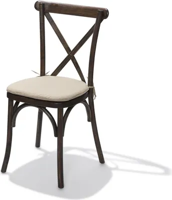 Produktbild von Sitzkissen Gepolstertes ecru für Crossback (bar)stuhl, 46x45x2cm (BxTxH), 50100CSHN