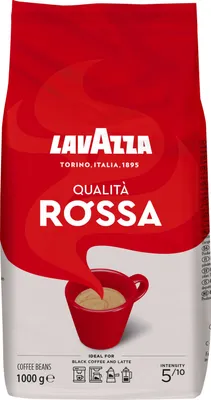 Produktbild von Lavazza Qualià Rossa, ganze Bohne, 1000g